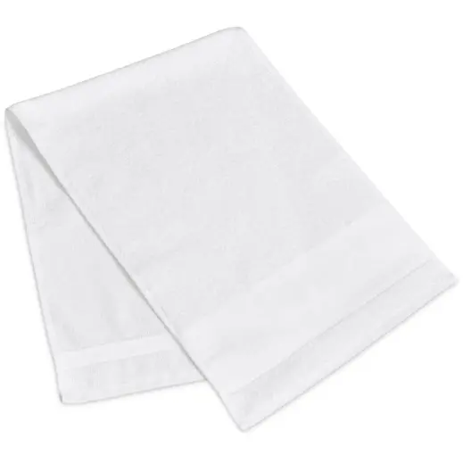 Eva & Elm Aldrin Sports & Hand Sublimation Towel Solid White Unbranded